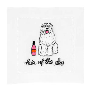 Cotton Cocktail Napkins - Hair of the Dog