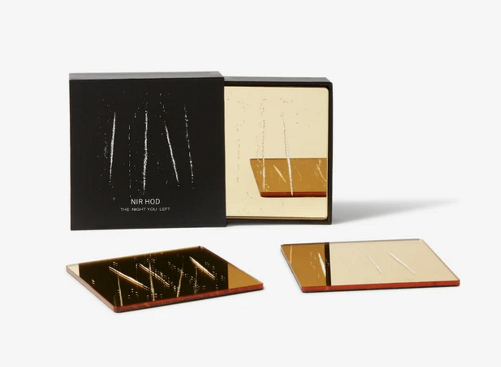 Cocaine Coaster Set of Four - gold set only -
