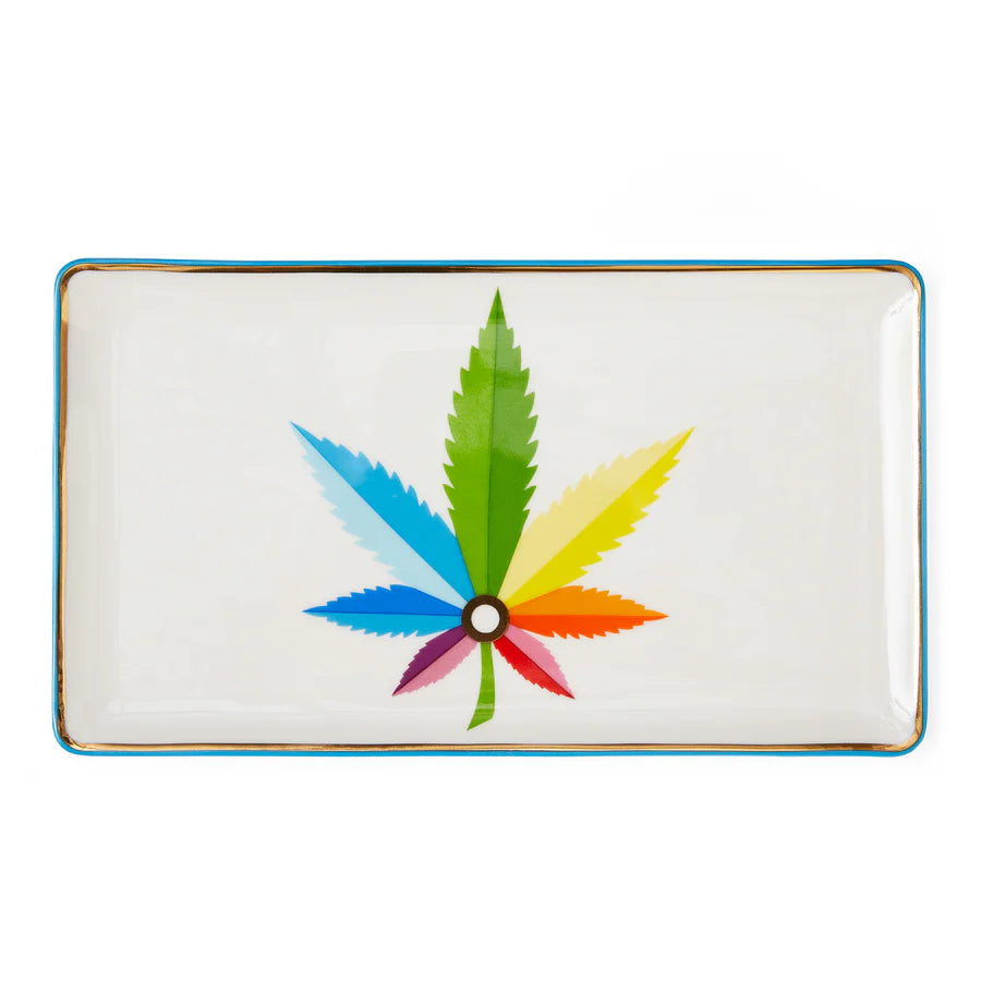 Pot leaf rolling / Trinket Tray