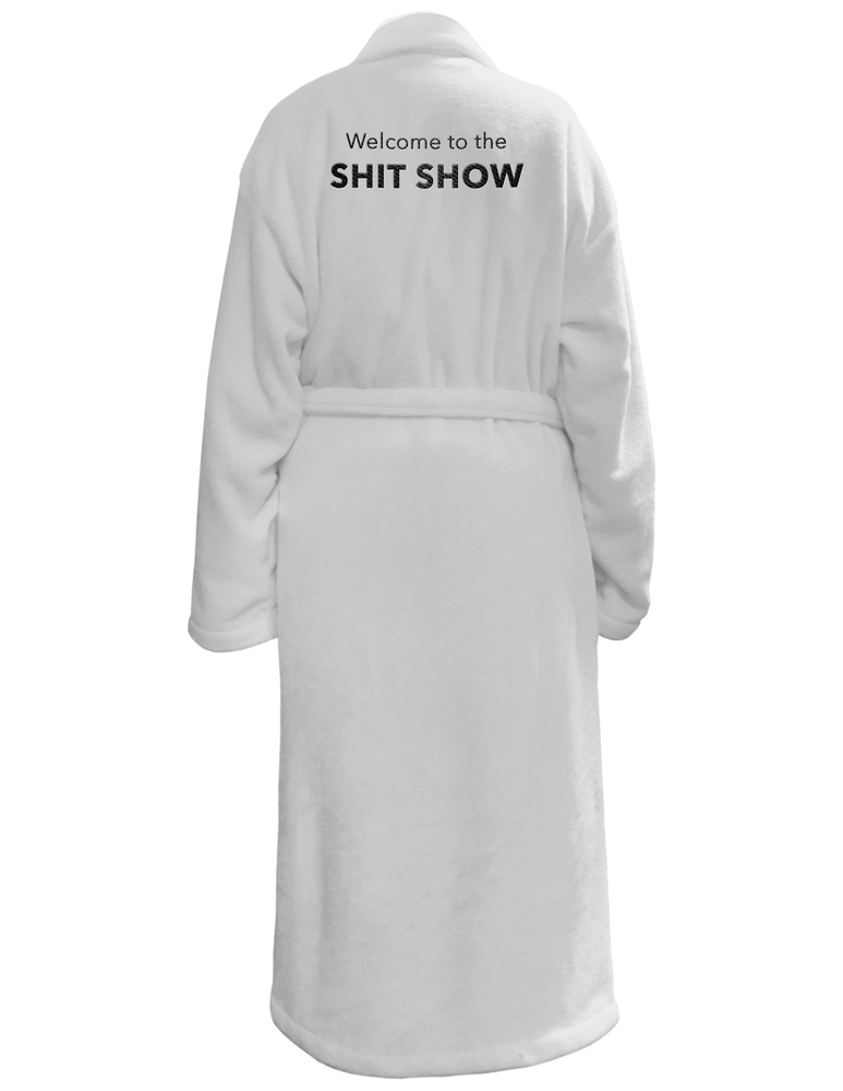 
            
                Load image into Gallery viewer, Robe...shit show
            
        