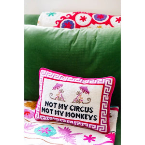 Needlepoint Pillow - Circus