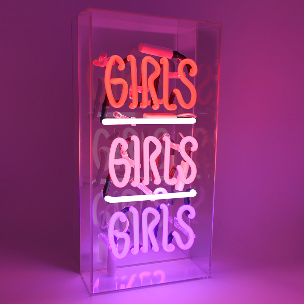 Girls Girls Girls - Standing Neon Sign