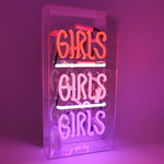 Girls Girls Girls - Standing Neon Sign