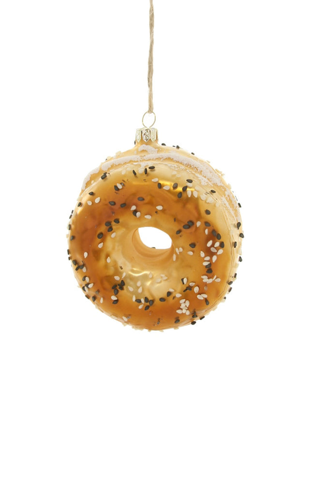 Everything Bagel Holiday  Ornament