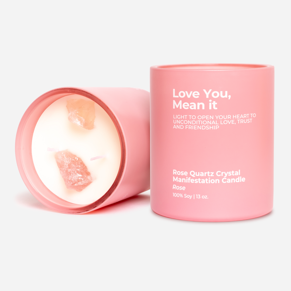 Love You, Mean it Candle