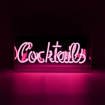 
            
                Load image into Gallery viewer, Cocktails - Tabletop Neon Sign
            
        